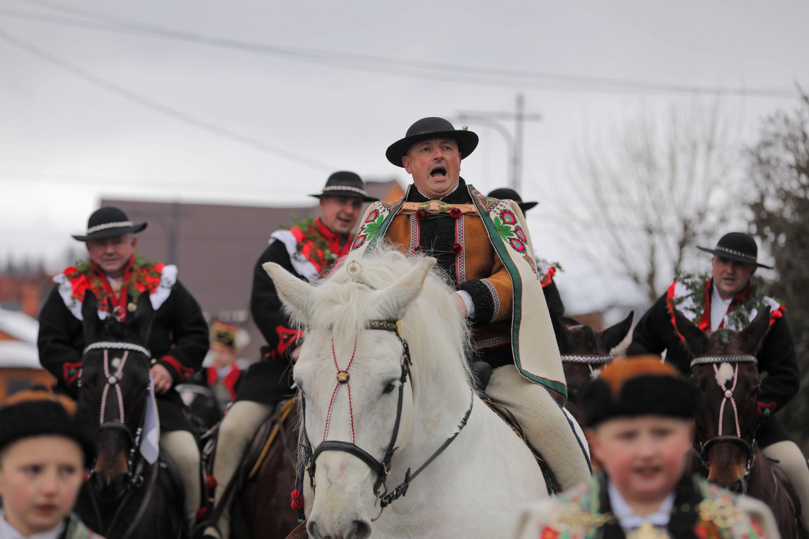 Bukowina Tatrzańska w trakcie parady