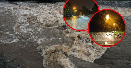 Poważna sytuacja w Śląskiem. Poziom rzek rośnie w rekordowym tempie