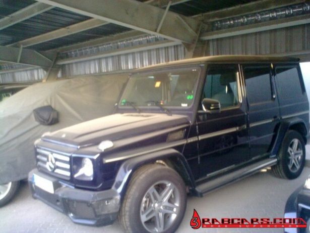 Mercedes-Benz G65 AMG wyszpiegowany w garażu