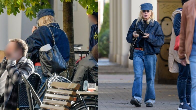 Monika Olejnik wybrała się do knajpki na Placu Zbawiciela