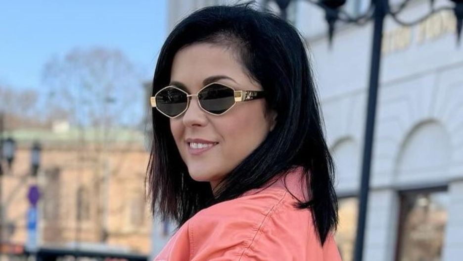 Katarzyna Cichopek pokazała się w modnej spódnicy 