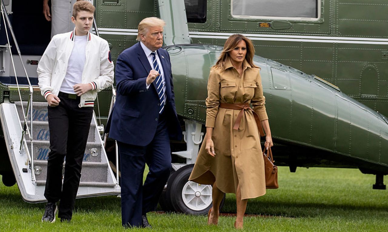 Melania Trump zadbała o syna. Co dzieje się z Barronem Trumpem?