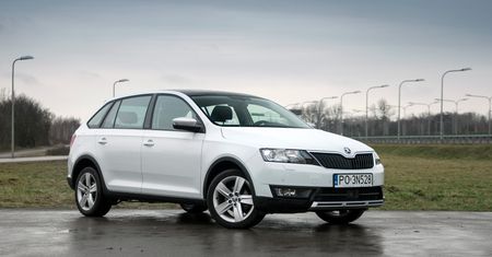 Škoda Rapid Spaceback Scoutline (2016) 1.4 TDI - zdjęcia, bagażnik
