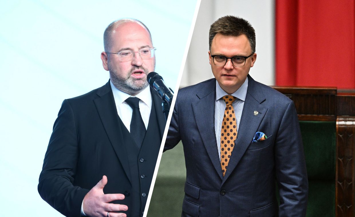 Adam Bielan o spotkaniu z Szymonem Hołownią