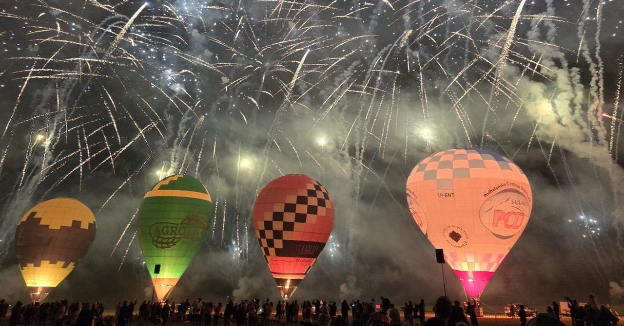 Leszno: Piękne show na zakończenie Leszczyńskiej Nocy Balonowej 2025