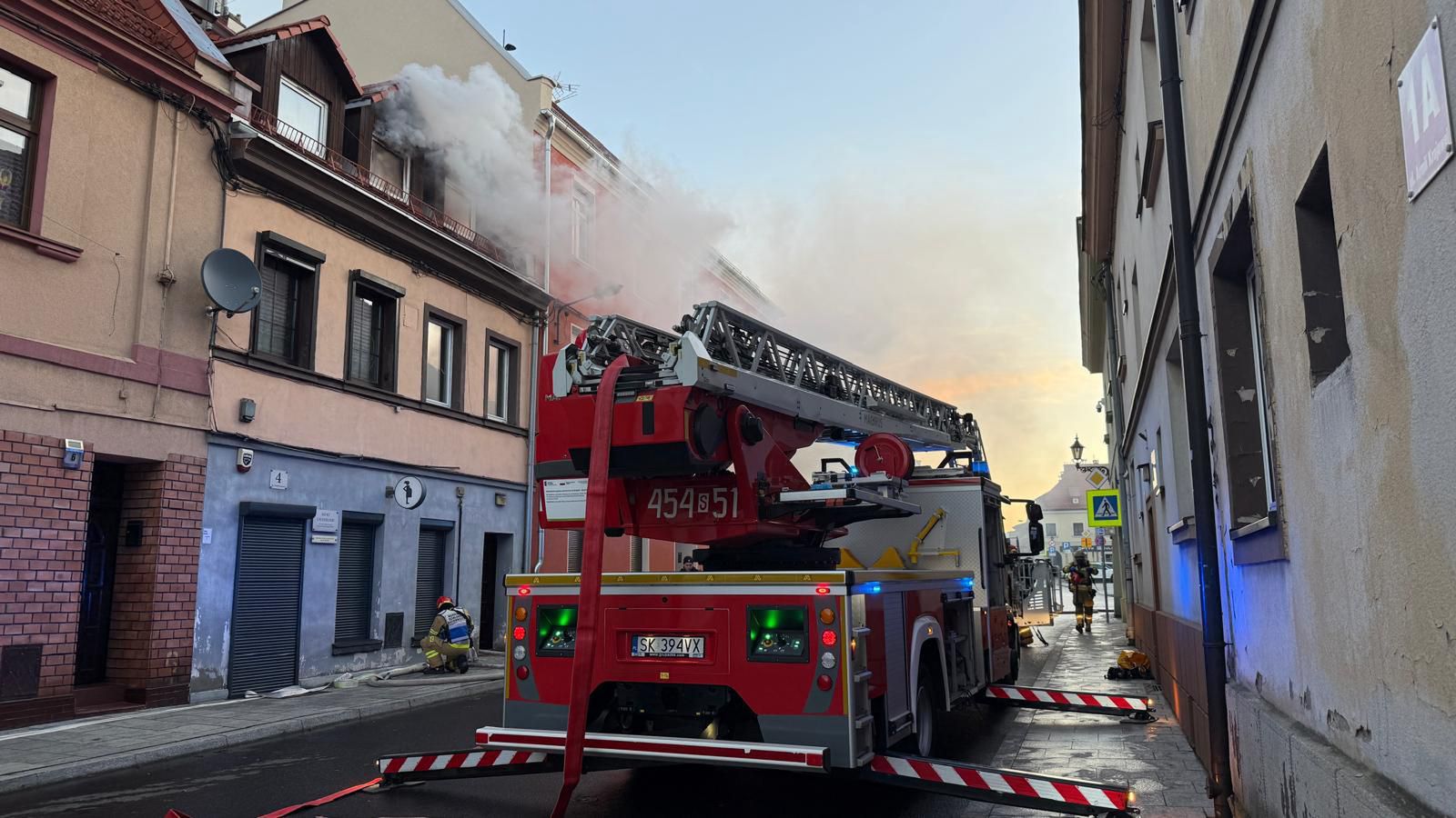 wiadomości,aktualności,WP Wiadomości Pożar wybuchł na poddaszu. Nie żyje jedna osoba