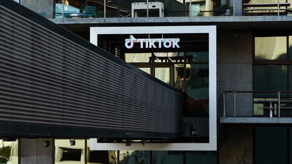 TikTok's Culver City Offices After US House Passes Ban Bill
TikTok Inc. offices in Culver City, California, US, on Wednesday, March 20, 2024. By passing a bill that could ban video-sharing app TikTok in the US, the House of Representatives took one of the most aggressive legislative moves the country has seen during the social media era. Photographer: Bing Guan/Bloomberg via Getty Images
Bloomberg
building, exteriors, stands, signage, u.s., u.s.a., buildings, us, 1, americas, signs, united states of america, american, industries, business news, north american