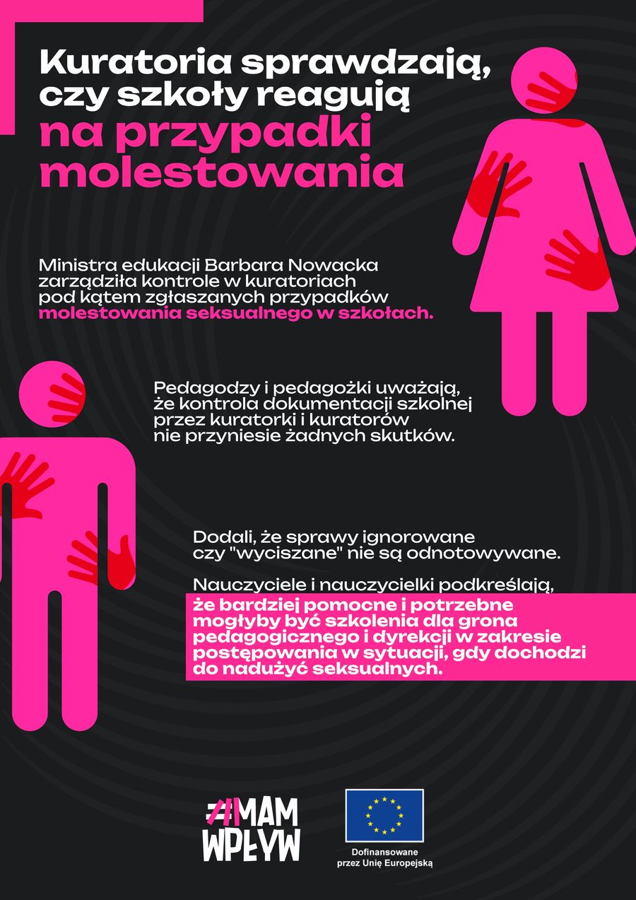 Czy szkoły reagują na molestowanie seksualne?