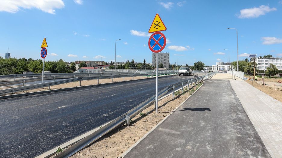 Łącznik ulicy Siemińskiego z ulicą Ciepłowniczą w Rzeszowie już prawie gotowy