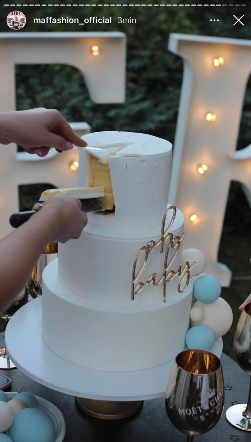 Maffashion chwali się baby shower na Instagramie