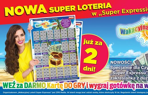 „Wakacyjna loteria” przez 5 tygodni w „Super Expressie”