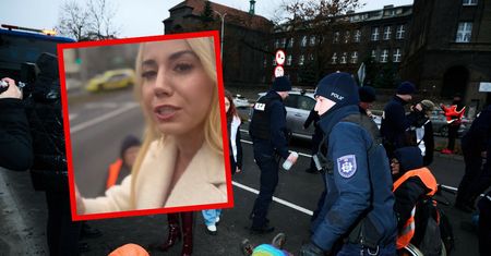 Wielka awantura na środku ulicy. W akcji Schreiber i "babcia Kasia"