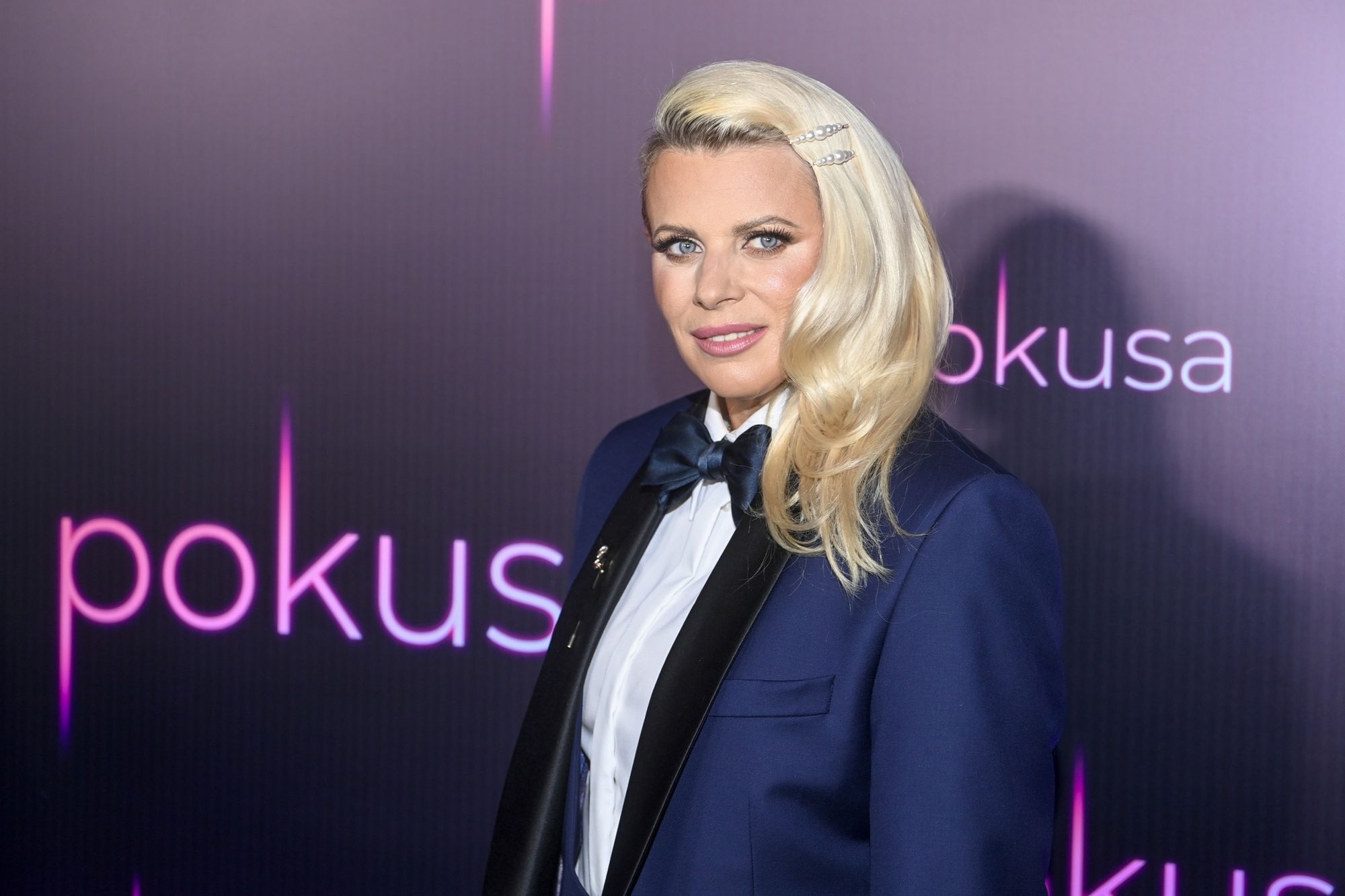 Premiera filmu "Pokusa". Maria Sadowska zabrała męża na ściankę (ZDJĘCIA)