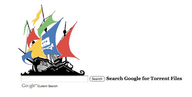 The Pirate Google Bay  - Google szuka Torrentów