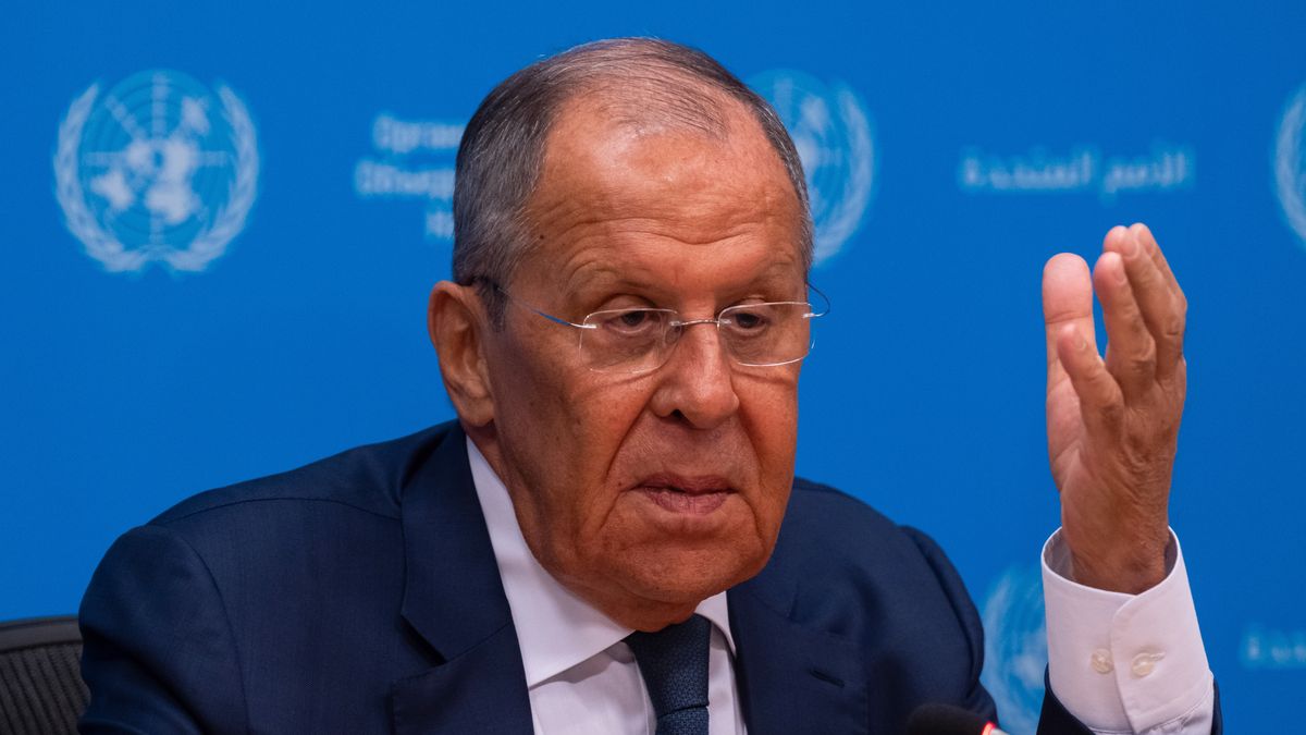 UN Security Council Meets On Hamas-Israel Conflict
NEW YORK, NEW YORK - JULY 17: Sergey Lavrov, Minister for Foreign Affairs of the Russian Federation, holds a press briefing at the United Nations headquarters on July 17, 2024 in New York City. The Security Council met to discuss the situation in the Middle East, including the Palestinian question. (Photo by Adam Gray/Getty Images)
Adam Gray