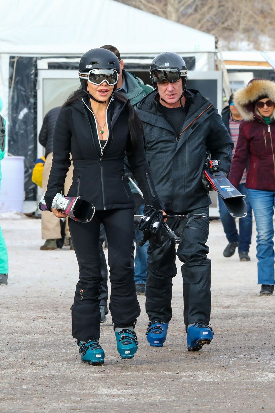 Jeff Bezos i Lauren Sanchez