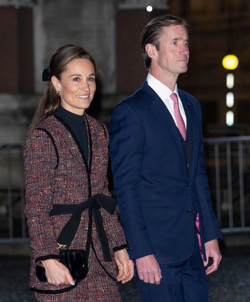 Pippa Middleton with her husband James