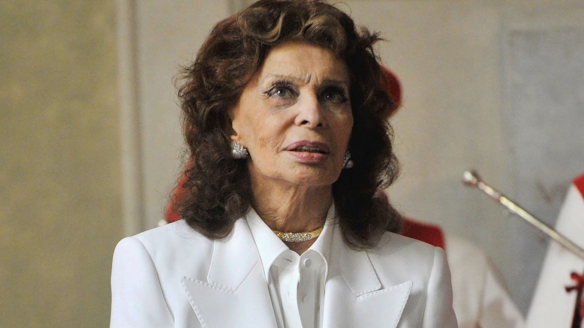 Sophia Loren doznała wypadku w domu
