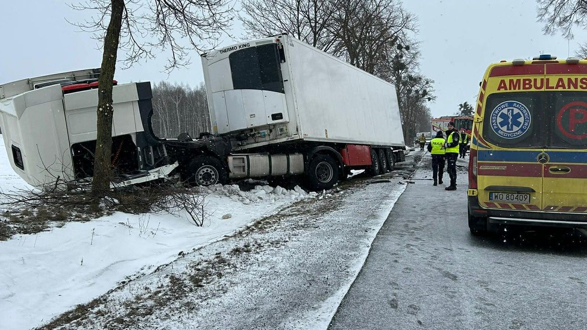 W wypadku zginął 75-letni kierowca