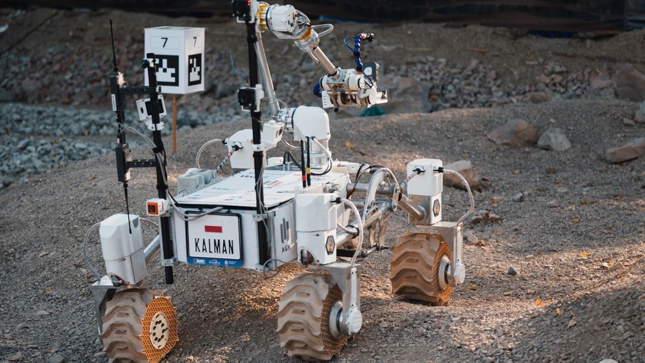 Łazik Kalman studentów AGH Space Systems wygrał zawody ARCh 2025