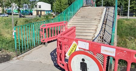 Garbaty Mostek w naprawie. Na gruntowną przebudowę jeszcze poczekamy