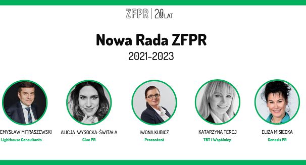 Mitraszewski, Wysocka-Świtała, Kubicz, Misiecka i Terej w Radzie Związku Firm Public Relations