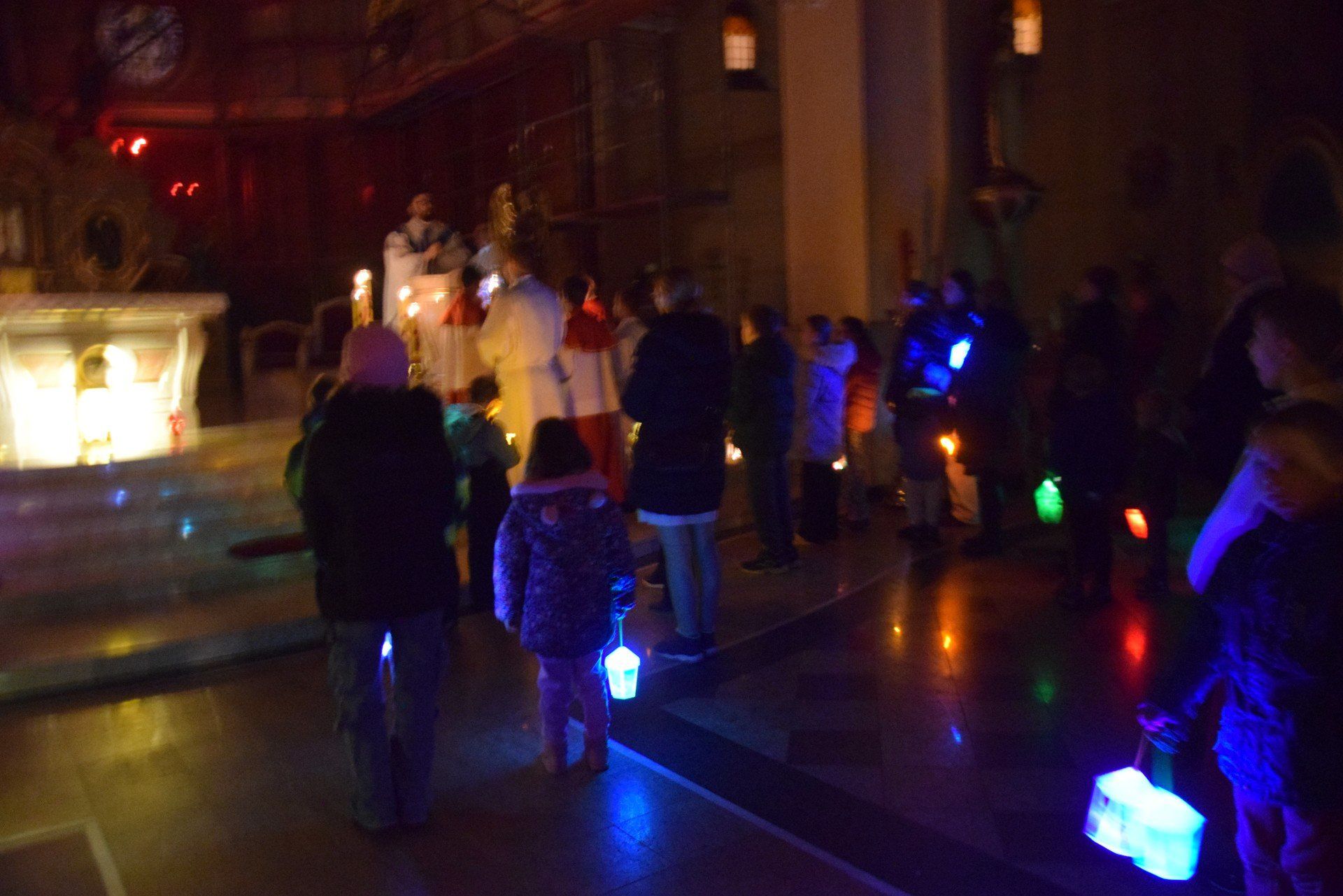 Roraty 2025 w kościele św. Marii Magdaleny w Tychach, który stał się bazyliką mniejszą