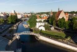 Tragedia w centrum Bydgoszczy. Mężczyzna wpadł do Brdy