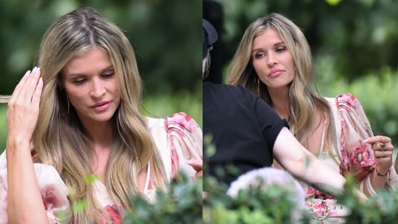 Joanna Krupa na lunchu w modnej restauracji