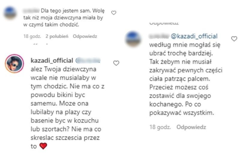 Patricia Kazadi pozuje w bikini na Santorini i odpowiada na komentarze internautów