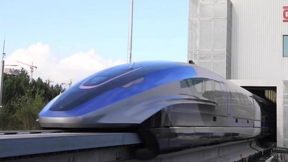 Chiński maglev - zdjęcie ilustracyjne