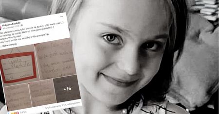 8-letnia Małgosia Kląskała nie żyje. Przed śmiercią napisała poruszający list