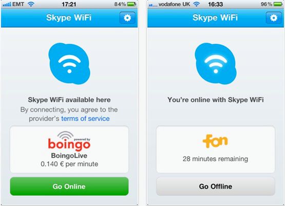 Skype WiFi dla iOS pomoże się połączyć z płatnymi hotspotami na całym świecie