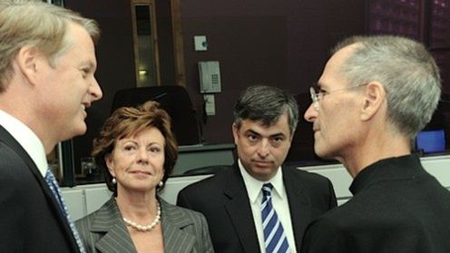 Steve Jobs w Brukseli 1
