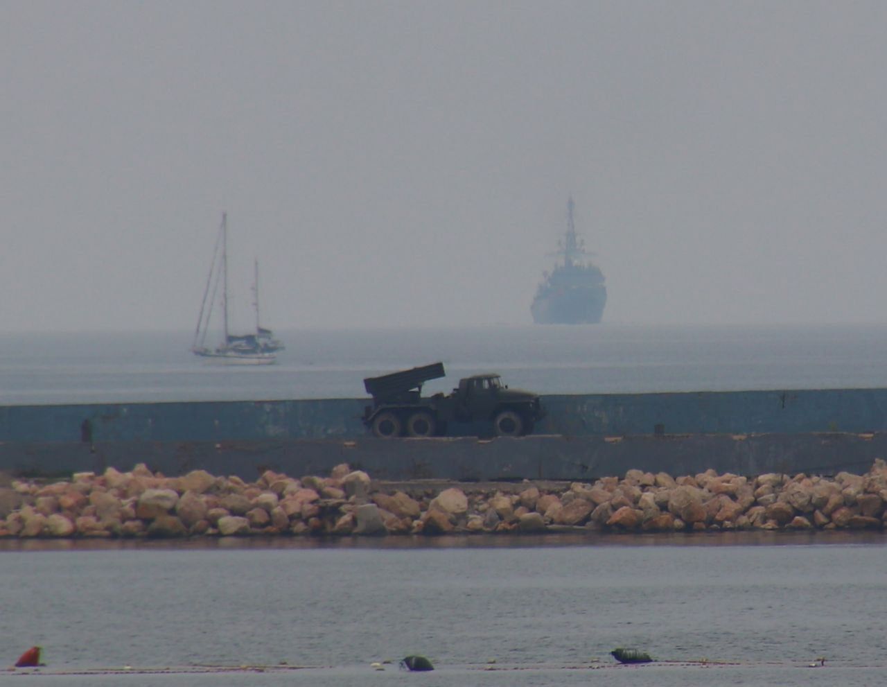 DP-62 Zapora w Sewastopolu.