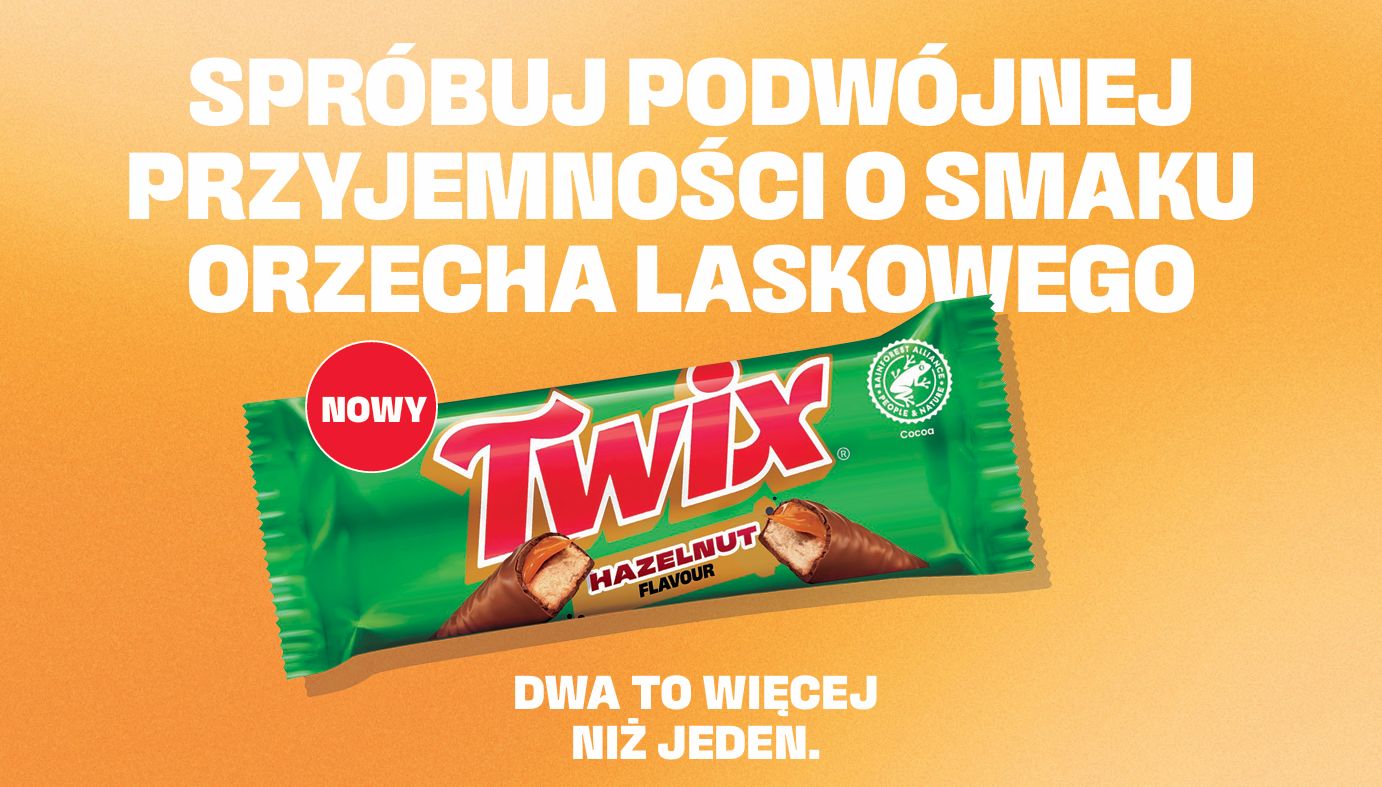Nowy Twix orzechowy