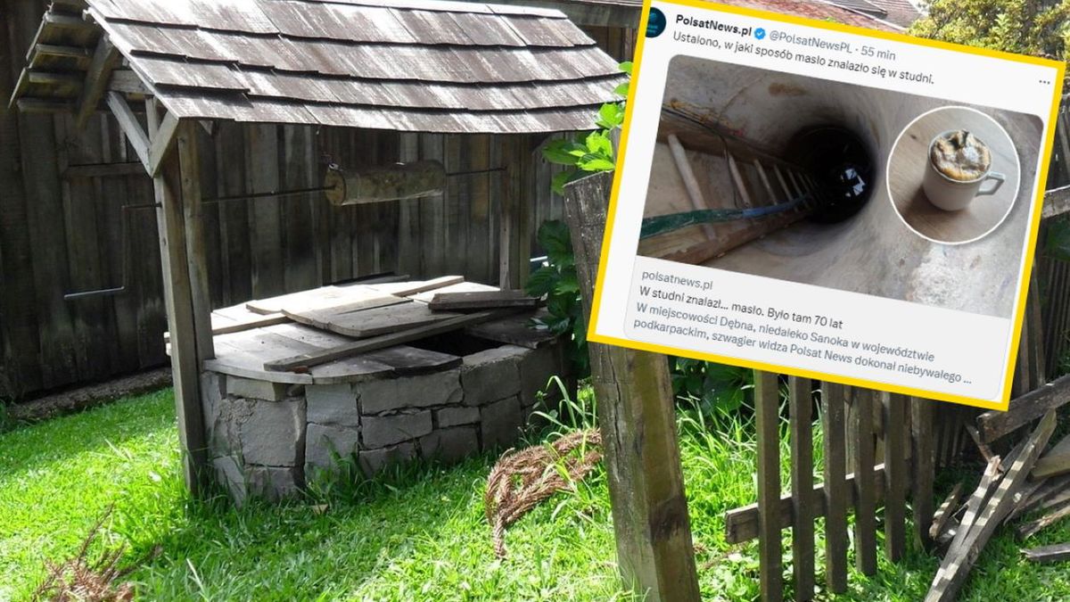 W studni skrywała się nietypowa rodzinna pamiątka 