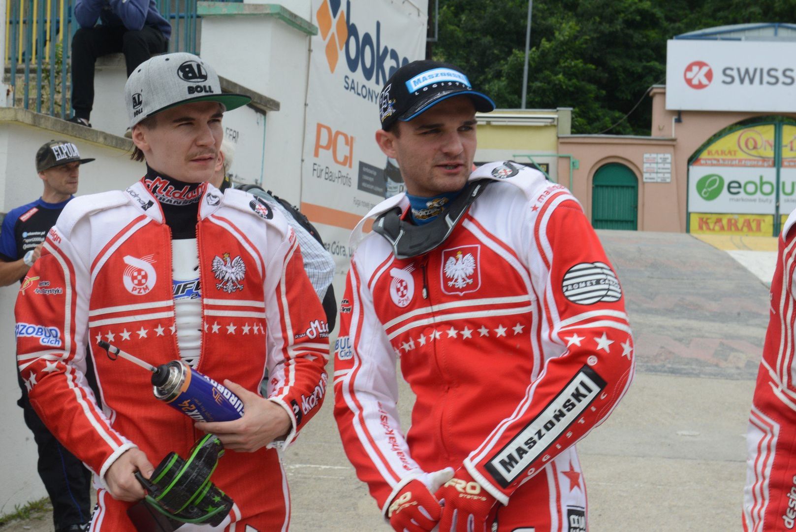Patryk Dudek (z lewej) i Bartosz Zmarzlik to w tym momencie najlepsi polscy żużlowcy i etatowi reprezentanci Polski 