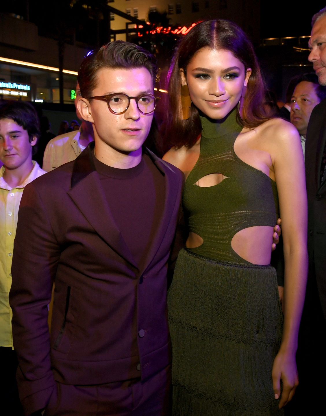 Premiere Of Sony Pictures' "Spider-Man Far From Home"  - After PartyHOLLYWOOD, CALIFORNIA - JUNE 26: Tom Holland (L) and Zendaya pose at the after party for the premiere of Sony Pictures' "Spider-Man: Far From Home" on June 26, 2019 in Hollywood, California. (Photo by Kevin Winter/Getty Images)Kevin Winter