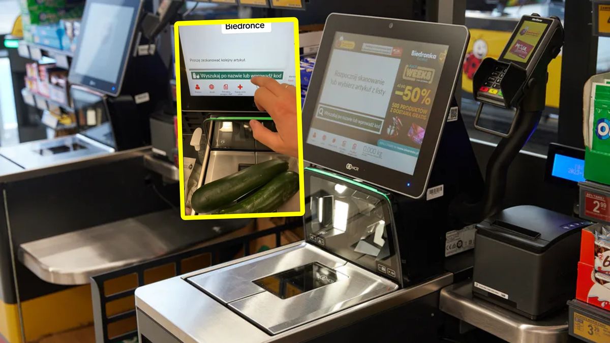 Pokazał ukrytą funkcję kas Biedronki.