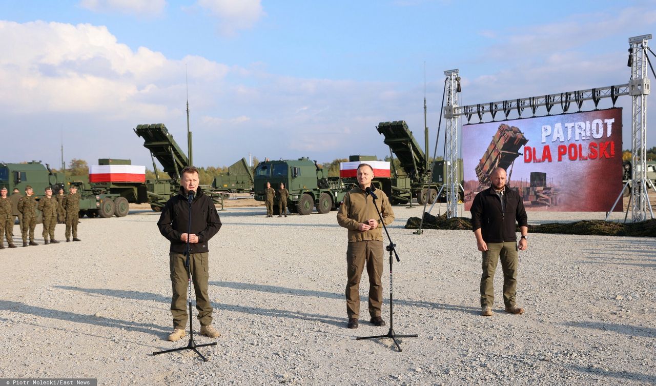 Mariusz Błaszczak i Andrzej Duda w Toruniu