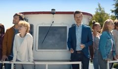 Radosław Kotarski na Kanale Elbląskim reklamuje Konto 360˚ w Banku Millennium (wideo)