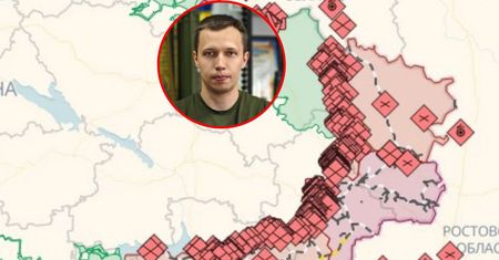 Czerwone romby śmierci na mapie wojennej. Wgryzają się w głąb Ukrainy