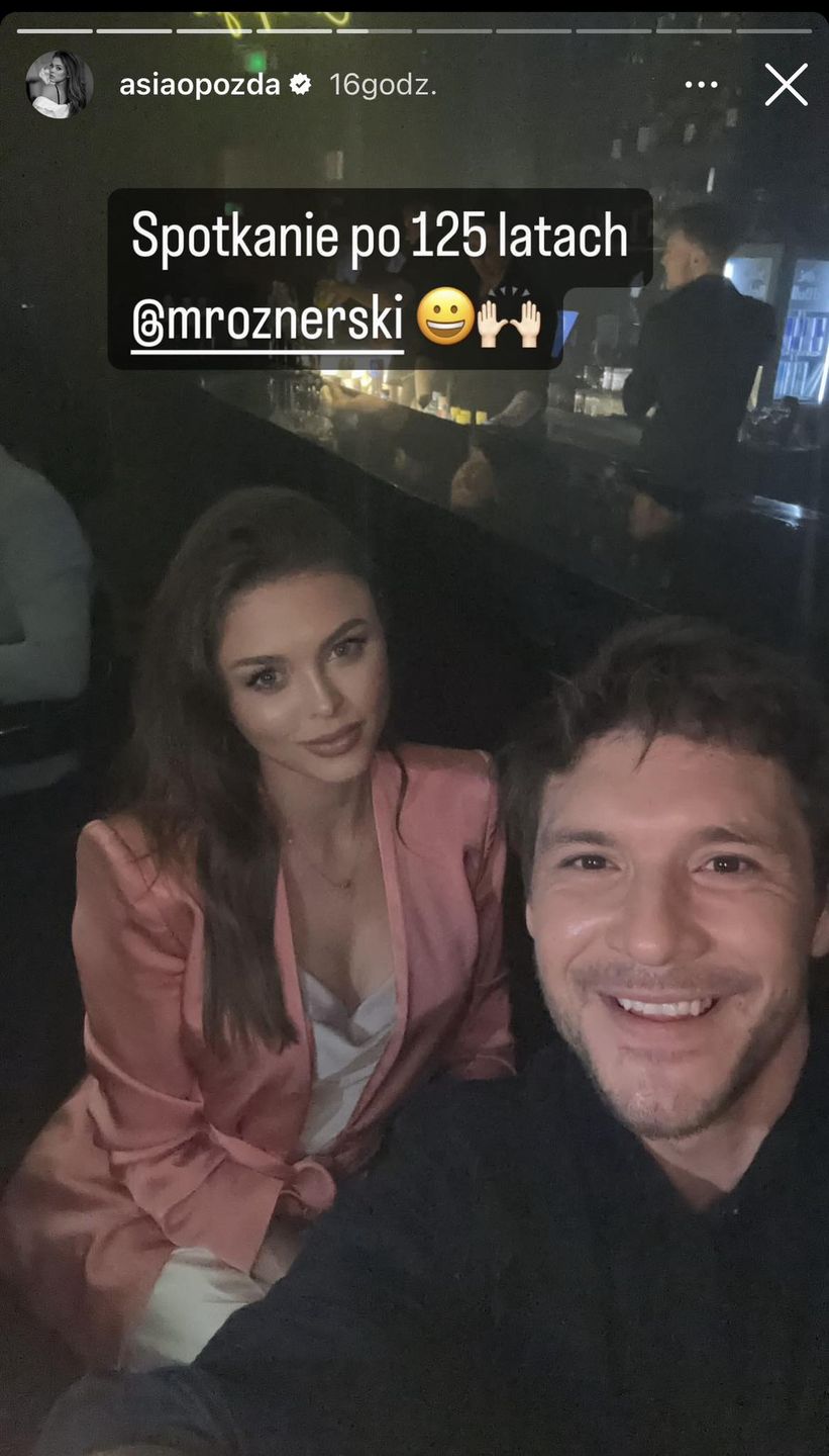 Joanna Opozda i Mikołaj Roznerski 