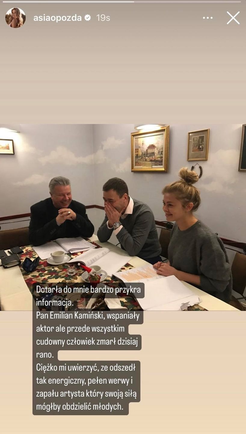 Celebryci żegnają Emiliana Kamińskiego