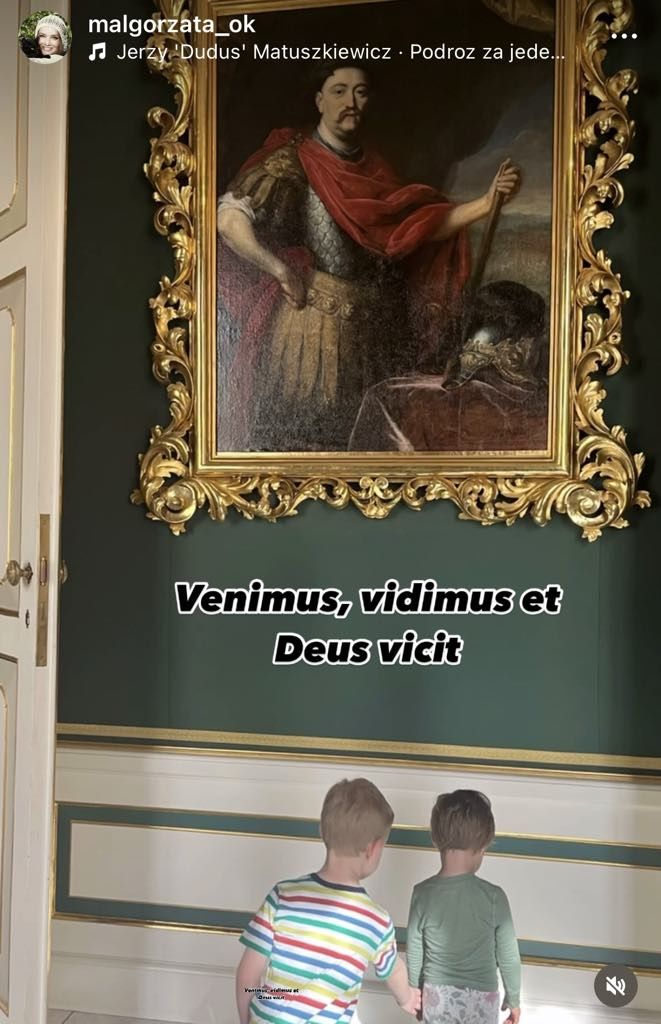 Małgorzata Ostrowska-Królikowska relacjonuje majówkę z wnukami