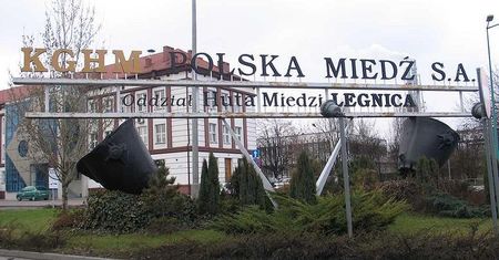 Produkcja miedzi płatnej KGHM spadła o 4% r/r do 56,5 tys. ton w kwietniu
