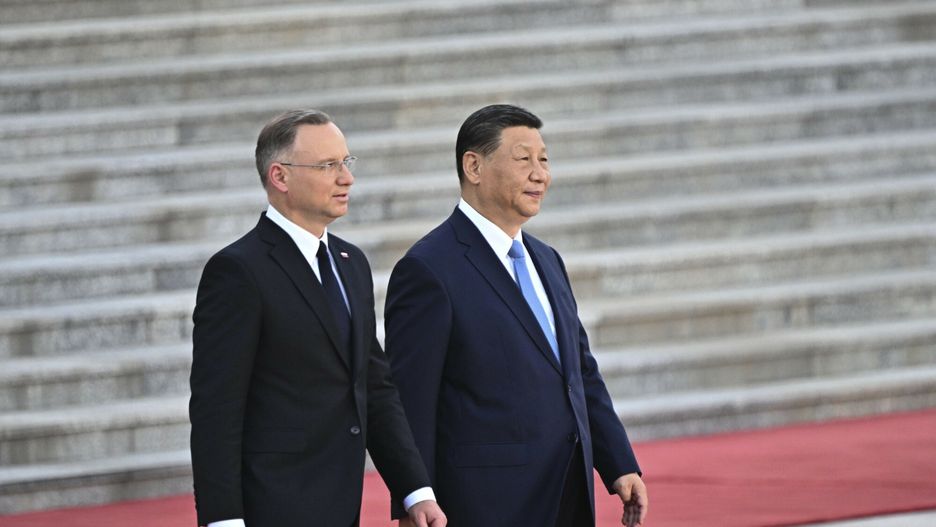 Andrzej Duda i Xi Jinping