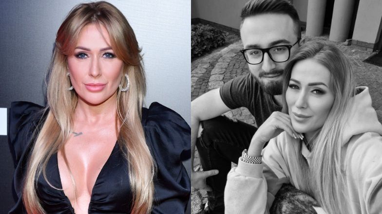 Sylwia Peretti z synem