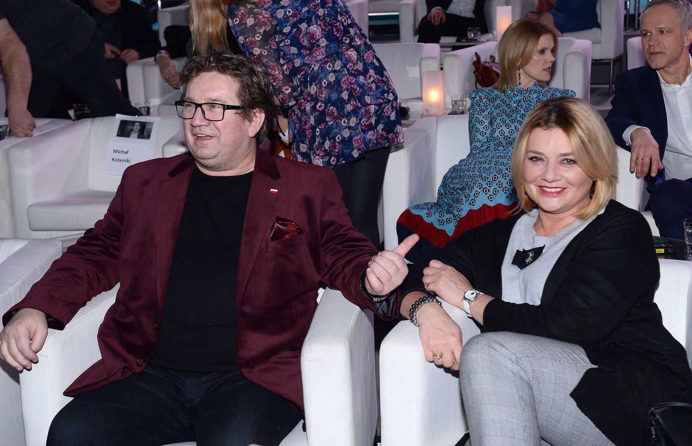 Paweł Królikowski i Małgorzata Ostrowska-Królikowska